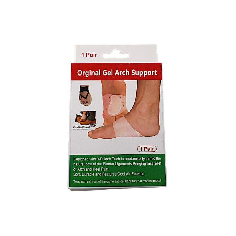 Semelles en Silicone avec Coussinet en Gel – Confort & Soutien au Quotidien