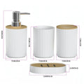 Set de Salle de Bain 4 Pièces – Élégance & Organisation