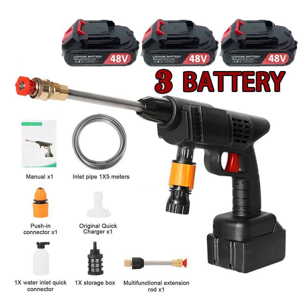 Nettoyeur Haute Pression Portable 48V + 3 Batteries