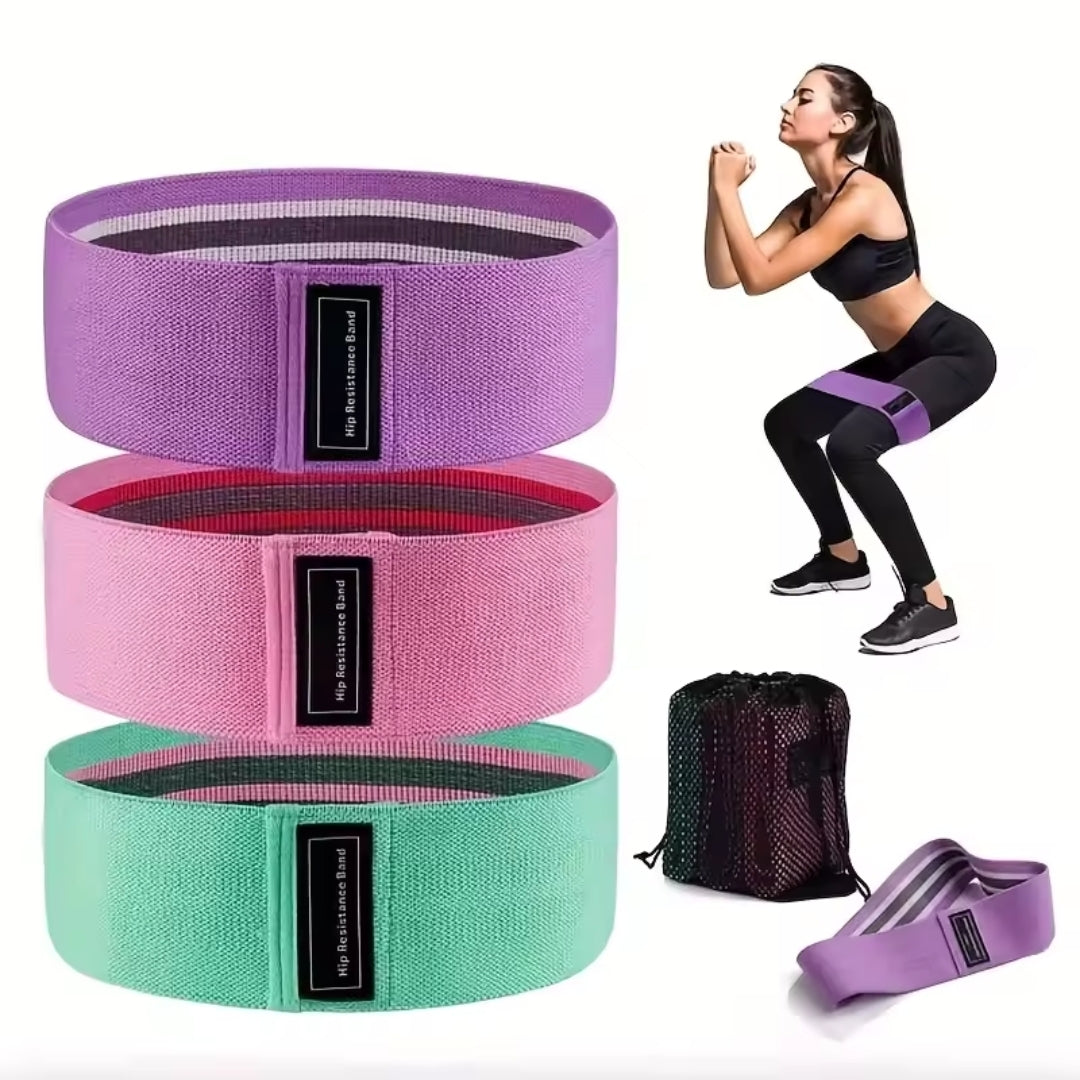 Set de 3 Bandes de Résistance Fitness