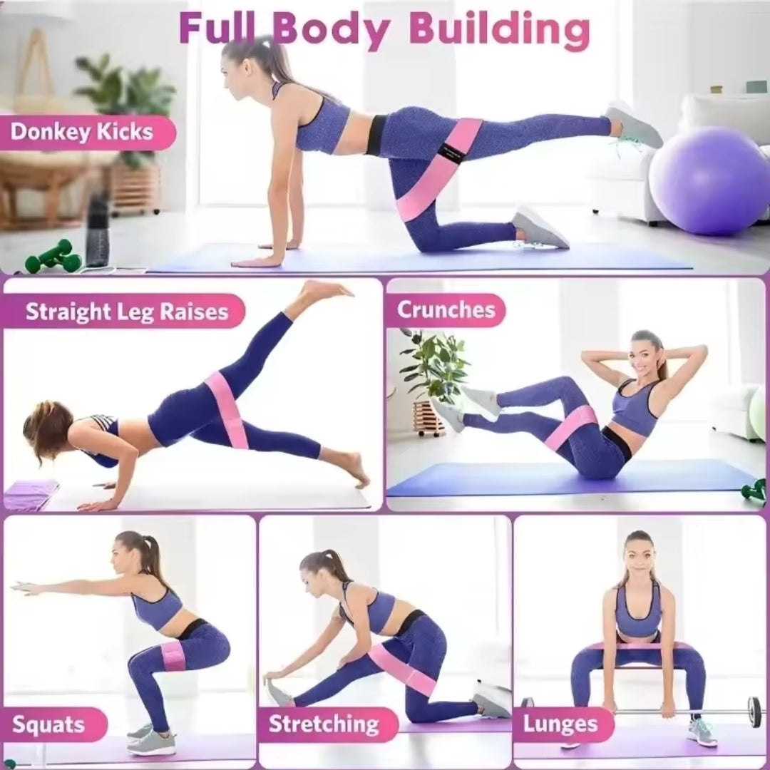 Set de 3 Bandes de Résistance Fitness