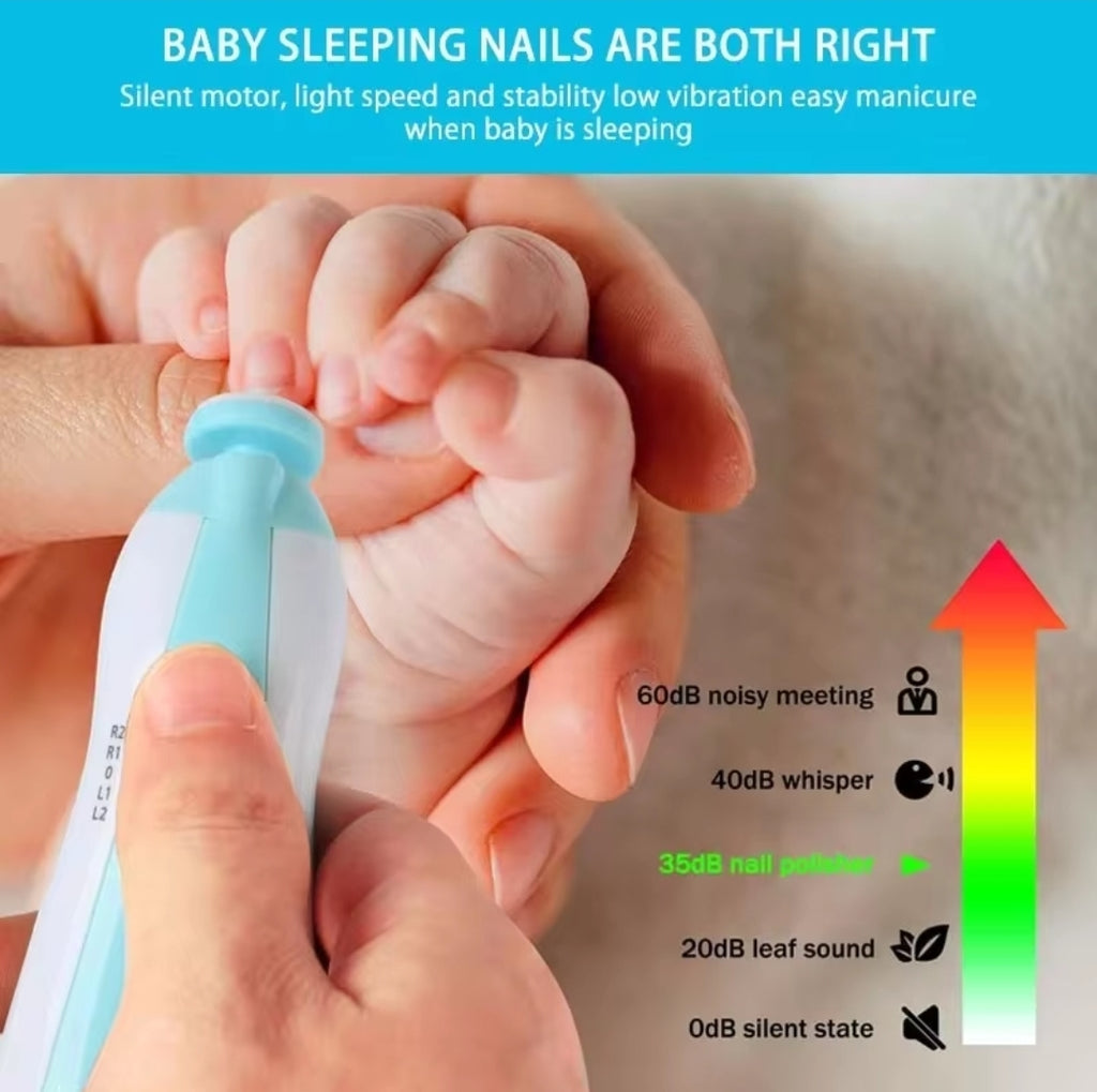 Lime à Ongles Électrique pour Bébé