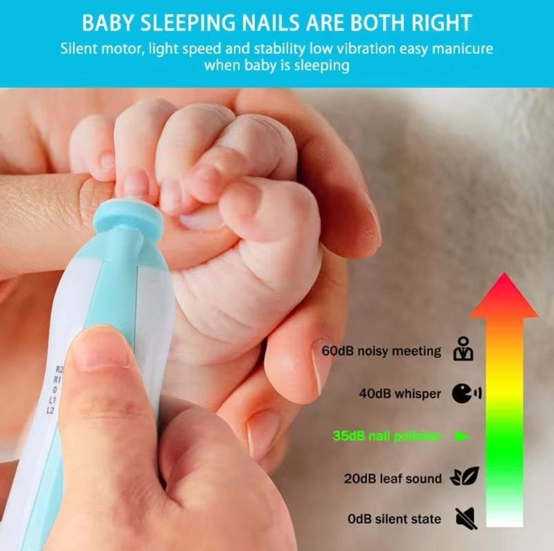 Lime à Ongles Électrique pour Bébé