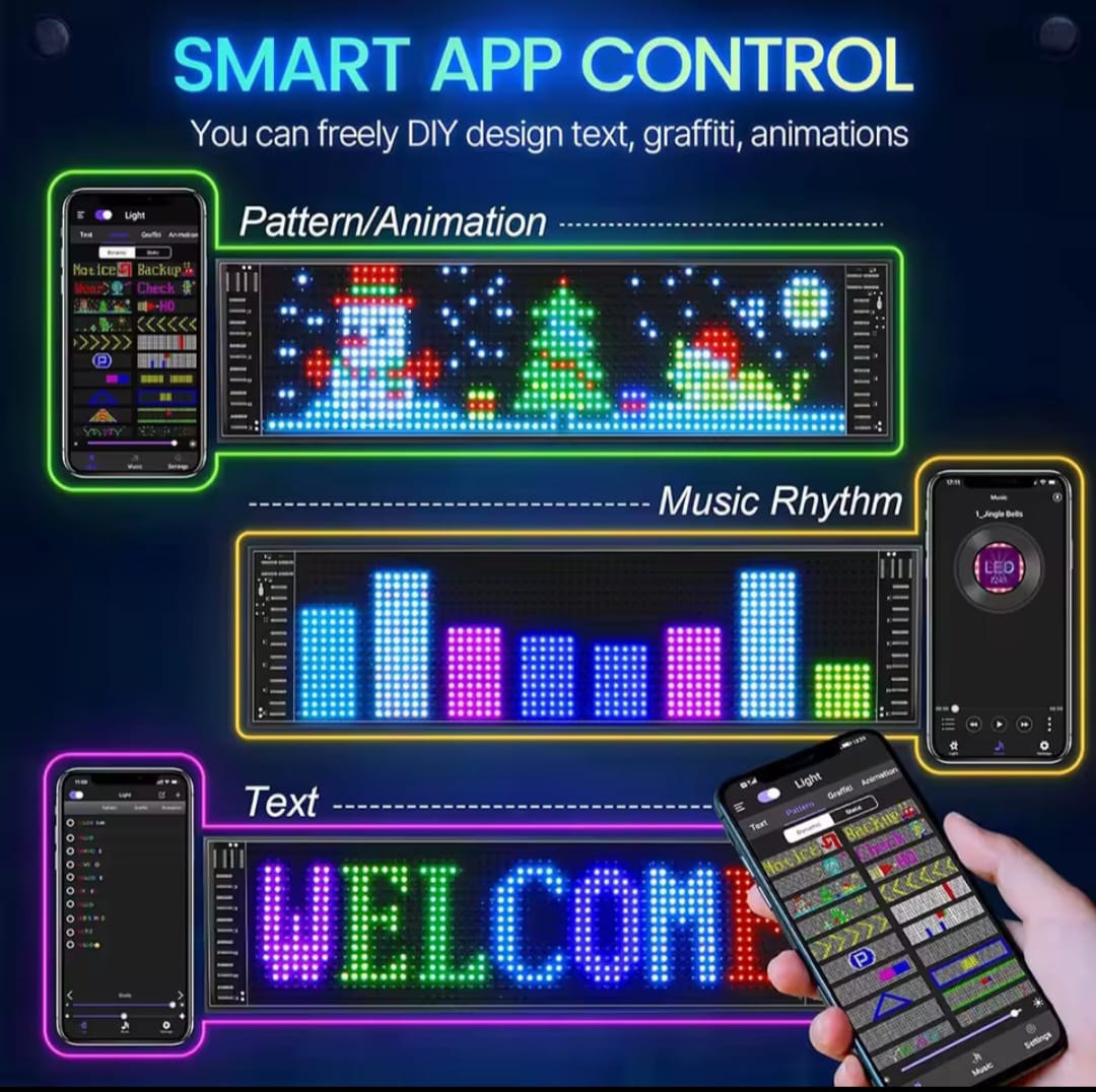 Panneau LED Programmable Intelligent