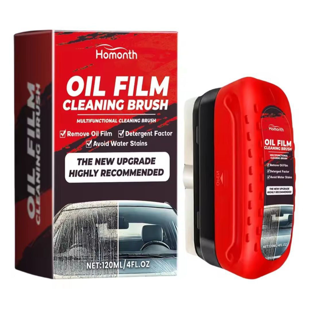 Brosse Anti-Film d'Huile pour Vitres Auto – Nettoyage Rapide