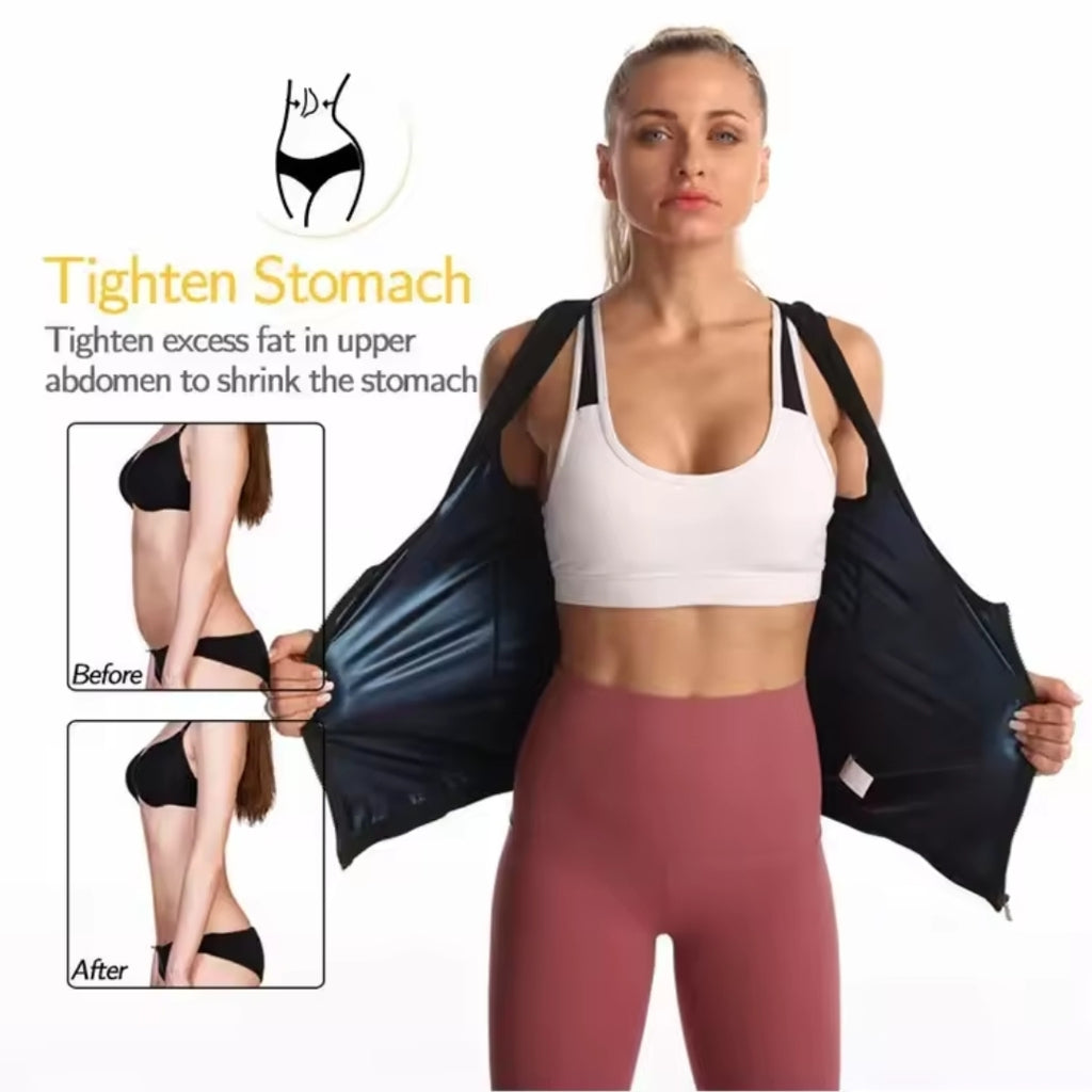 Gilet Sauna Thermique Brûle-Graisse