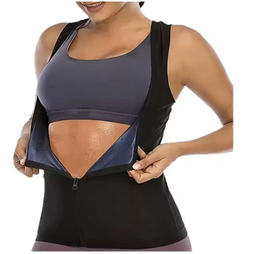 Gilet Sauna Thermique Brûle-Graisse