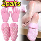 Chaussettes & Gants en Silicone Soin Intense