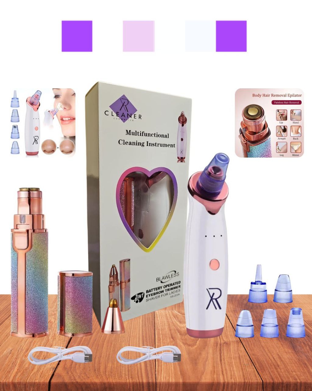 Kit de Soins Visage 4-en-1