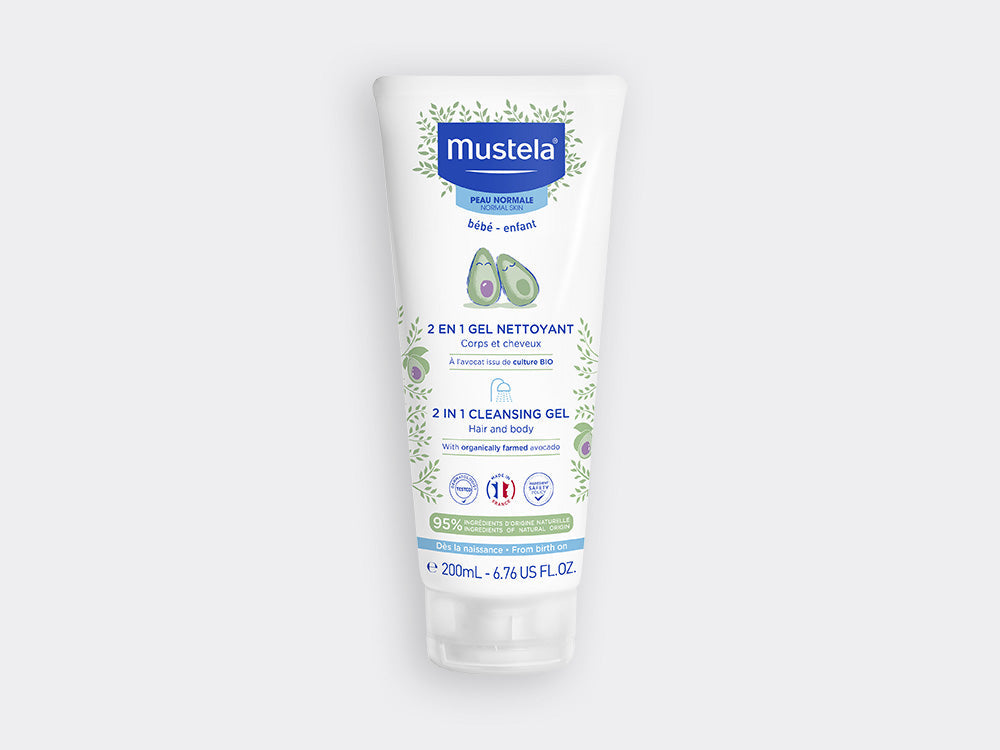 MUSTELA EGEL NETTOYANT 2 EN 1 CHEVEUX ET CORPS 200ML