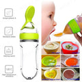 Cuillère-Biberon en Silicone pour Bébé – Alimentation Facile & Sans Désordre