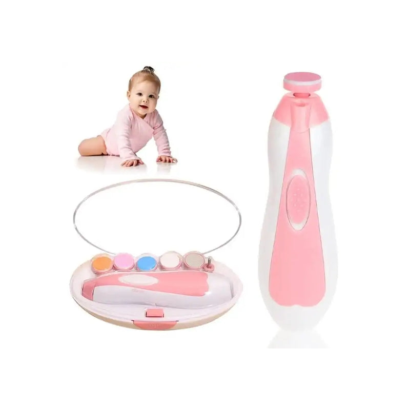 Lime à Ongles Électrique pour Bébé – Douce, Silencieuse & Sécurisée