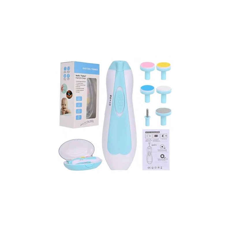 Lime à Ongles Électrique pour Bébé – Douce, Silencieuse & Sécurisée