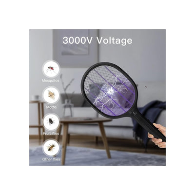 Raquette Électrique Anti-Moustiques – Protection Efficace Contre les Insectes