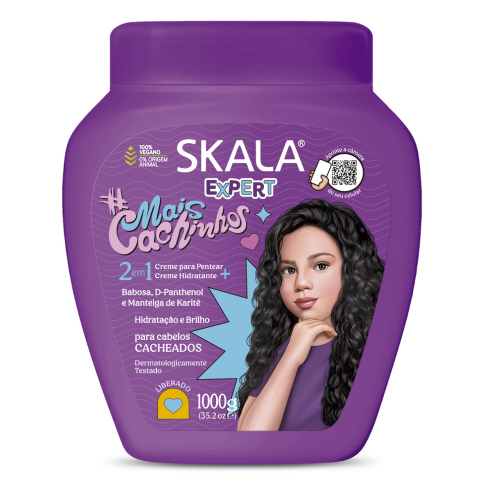 Skala Expert Crema de Peinar Mais Cachos 1kg