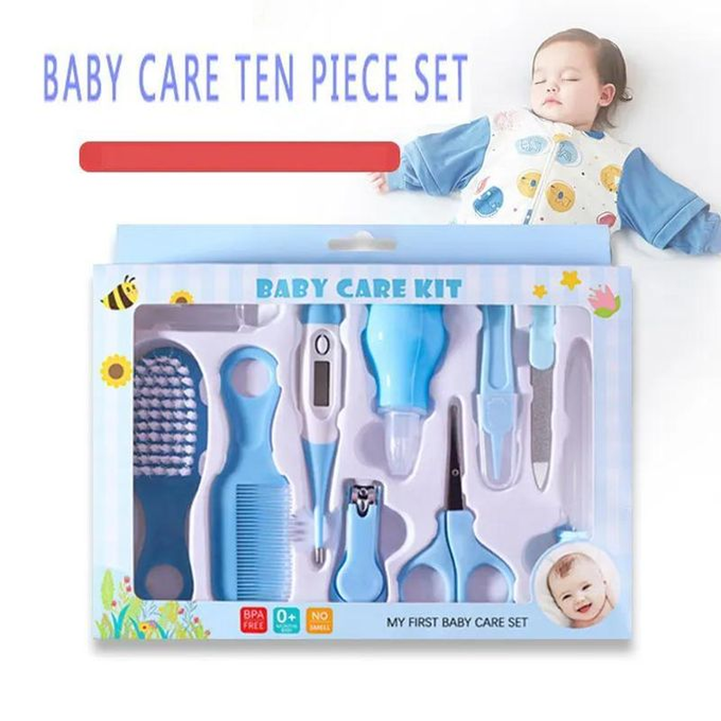 Kit de Soins et Toilettage Bébé 10 en 1